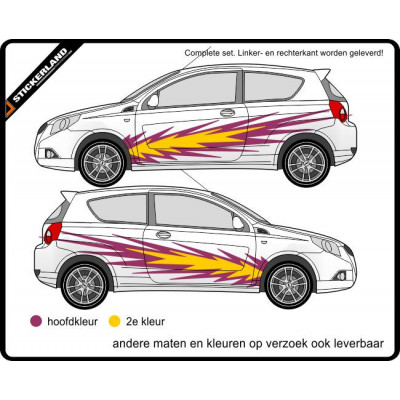 Complete stripingkit B921 (vanaf 150cm)