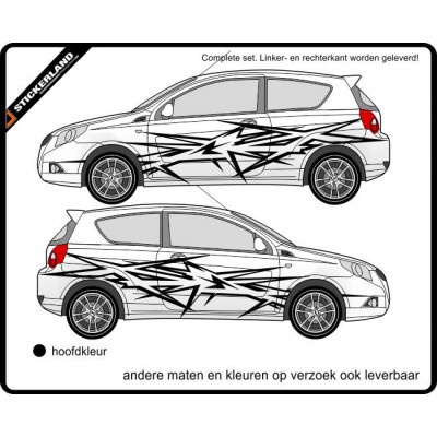 Complete stripingkit B929 (vanaf 150cm)