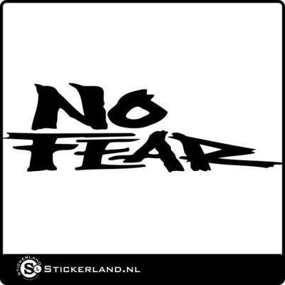 No Fear sticker