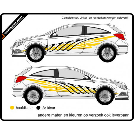 Complete stripingkit B938 (vanaf 150cm)