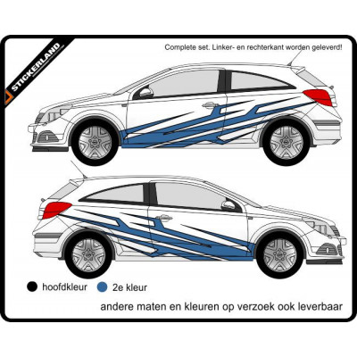 Complete stripingkit B948 (vanaf 150cm)