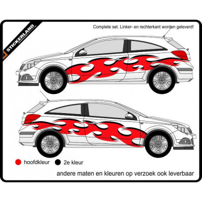 Complete stripingkit B968 (vanaf 150cm)