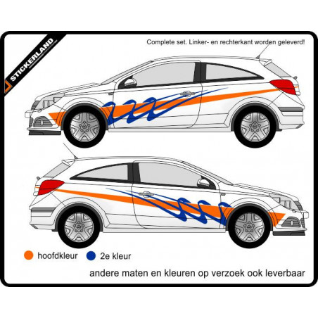 Complete stripingkit B988 (vanaf 150cm)