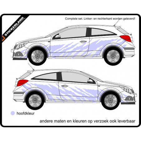 Complete stripingkit B995 (vanaf 150cm)