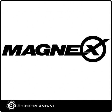 Magnex Uitlaten logo sticker