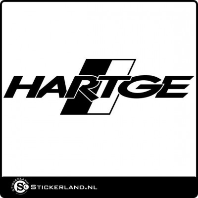 Hartge logo sticker