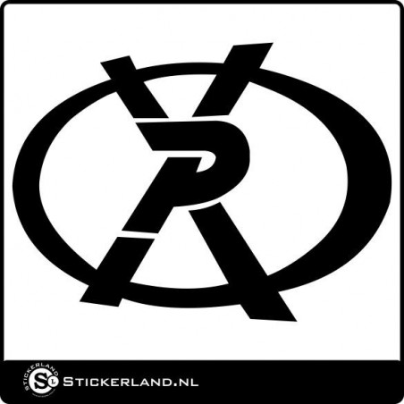 Pipercross logo sticker