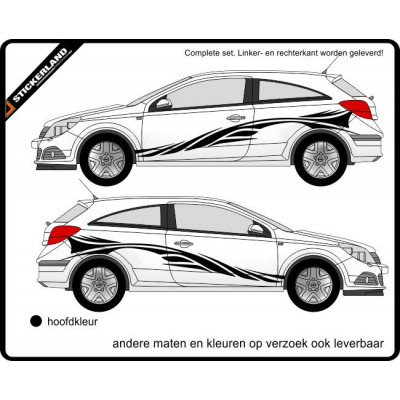 Complete stripingkit B1016 (vanaf 150cm)