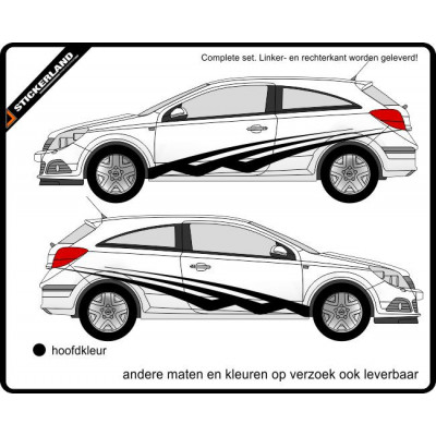 Complete stripingkit B1028 (vanaf 150cm)