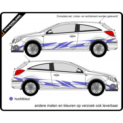 Complete stripingkit B1033 (vanaf 150cm)