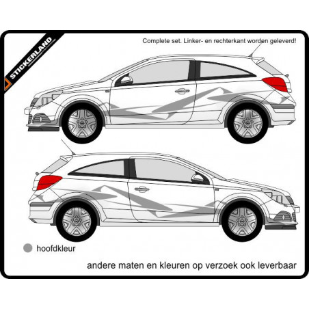 Complete stripingkit B1035 (vanaf 150cm)