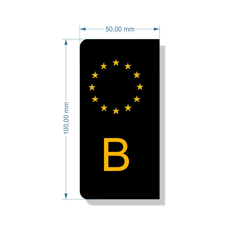 Autocollant Easy Park Pour Pare-brise - Sticker Repositionnable Et Résistant Aux UV - Compatible Avec L'application De Stationnement - 3