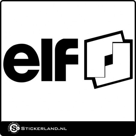 Elf logo sticker