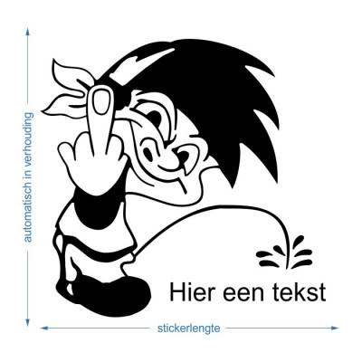 Calvin pist op eigen tekst