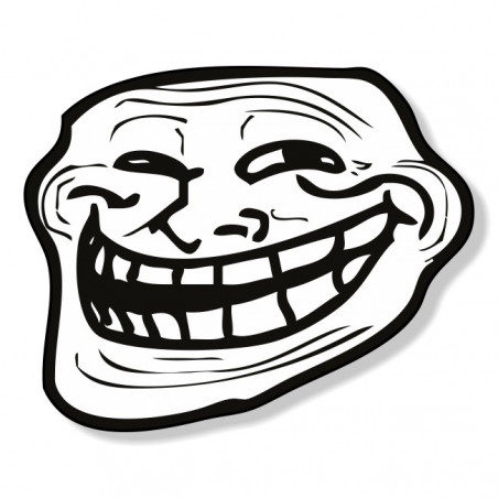 Troll Face sticker