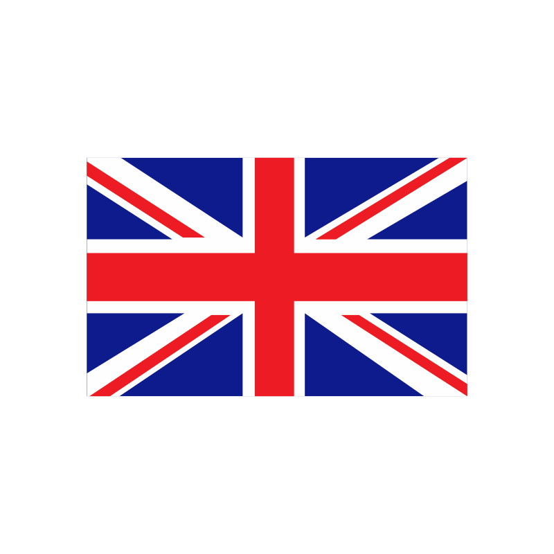 Sticker vlag van Engeland (8x5cm) Sticker vlag van Engeland (8x5cm)