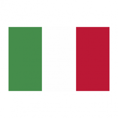 Sticker vlag van Italie (8x5cm)