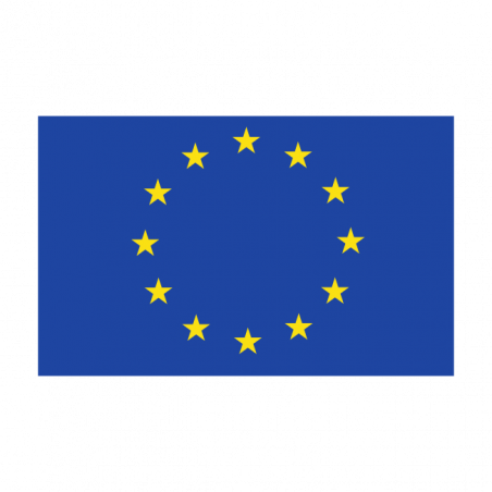 Sticker vlag van Europa (8x5cm)
