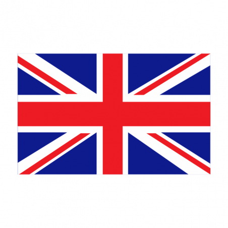 Sticker vlag van Engeland (4x2.5cm)
