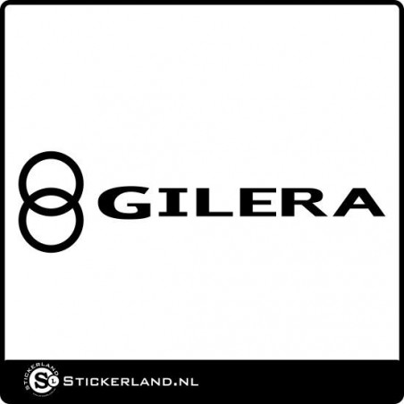 Gilera logo sticker 02