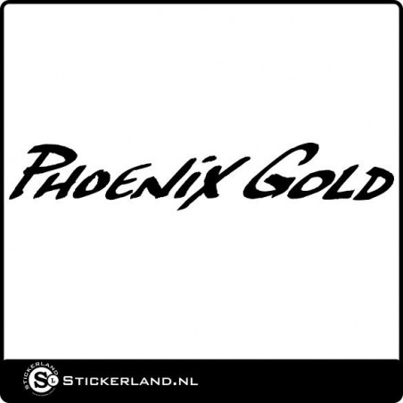 Phoenix Gold Audio logo sticker