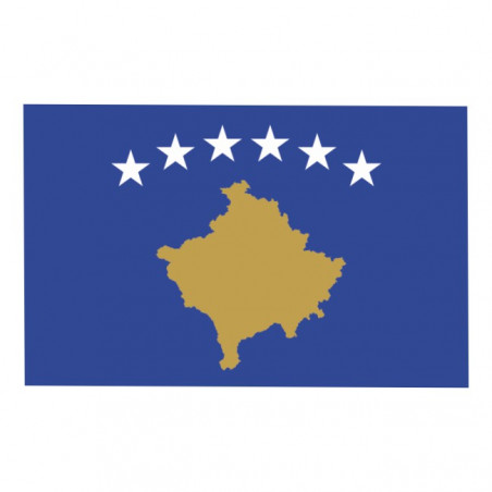 Vlag sticker kosovo (8x5cm)
