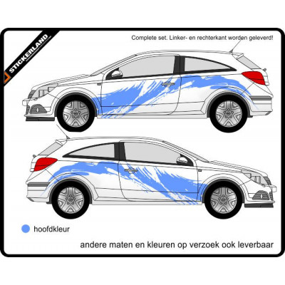 Complete stripingkit Special 006 (vanaf 150cm)