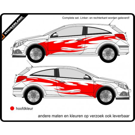 Complete stripingkit Special 007 (vanaf 150cm)