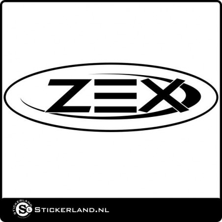 ZEX logo sticker