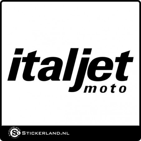 Italjet Moto logo sticker