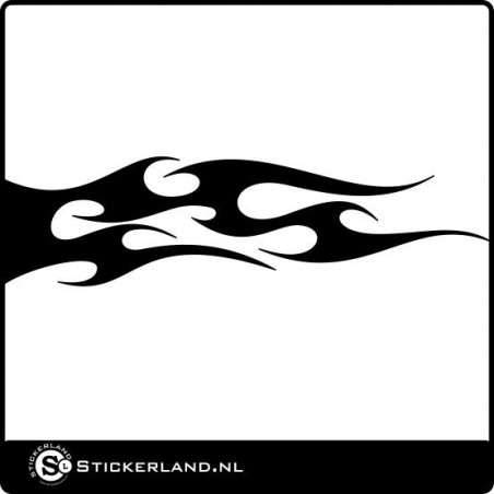 Vlammen sticker 34