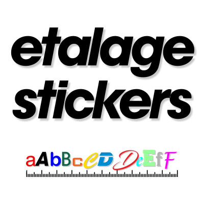Etalage stickers ontwerpen