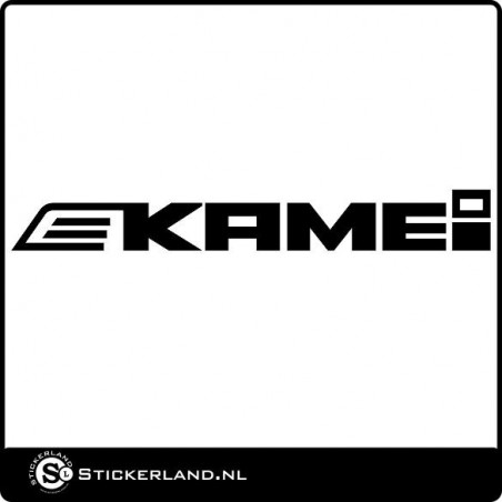 Kamei logo sticker