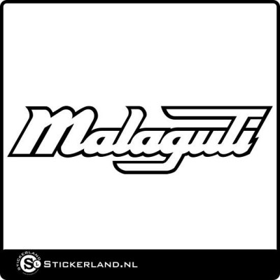 Malaguti logo sticker