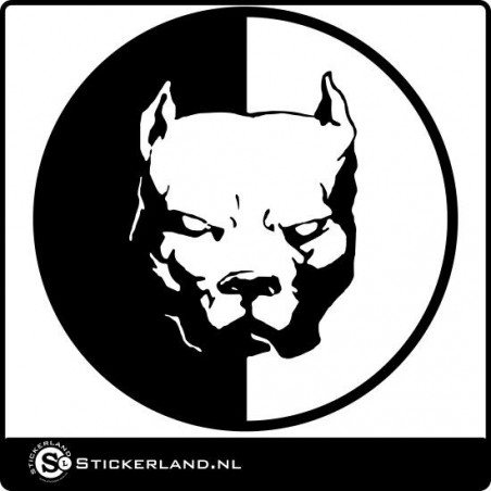 Pitbull sticker 02