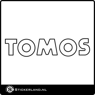 Tomos logo sticker 02