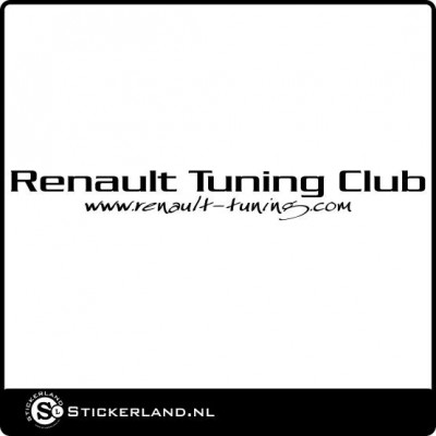 Renault Tuningclub Raamstreamer 1