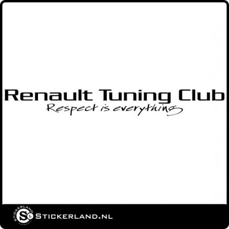Renault Tuningclub Raamstreamer 2
