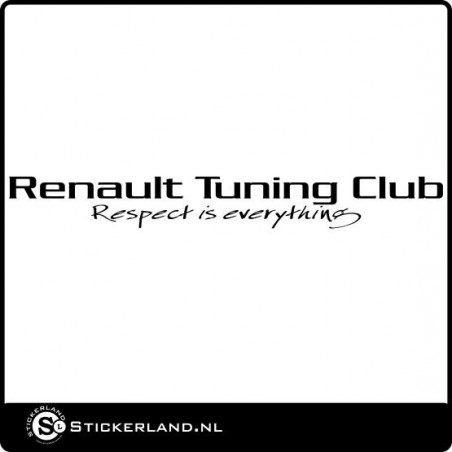 Renault Tuningclub Raamstreamer 2