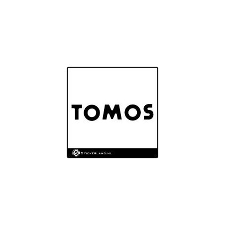 Tomos logo sticker 01