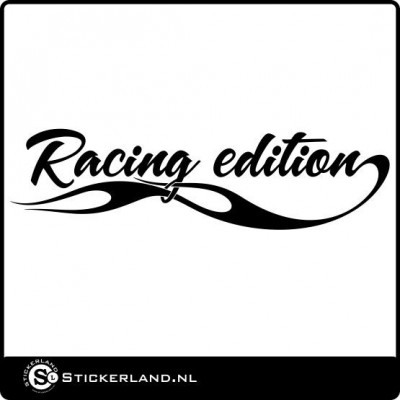 Racing Edition Flametekst I