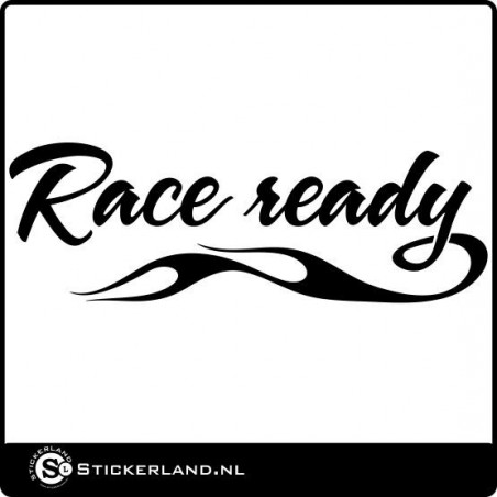 Race Ready Flametekst I
