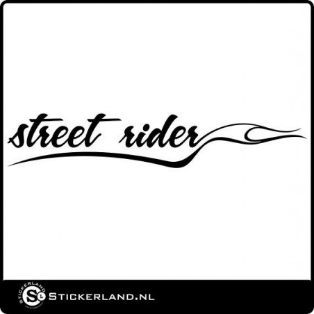 Street Rider Flametekst II