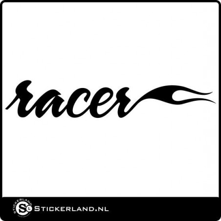 Racer Flametekst II