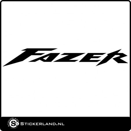 Fazer logo sticker