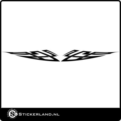 Tribal raamstreamer 01 (ca.100x10cm)