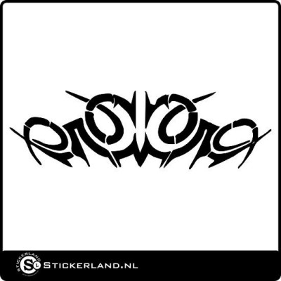 Tribal sticker 10