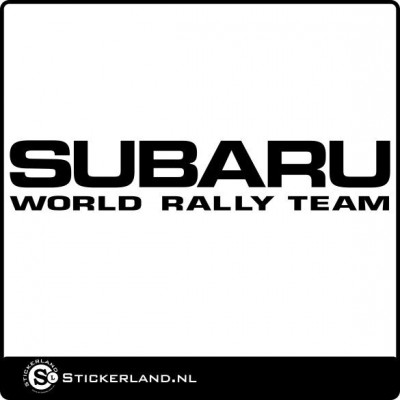 Subaru World Rally Team XXL (ca.59x11cm)