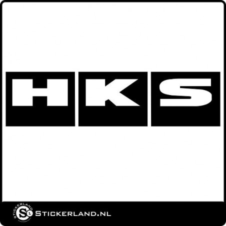 HKS logo sticker