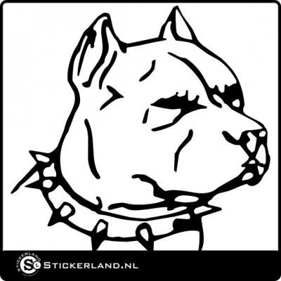 Hond sticker 01